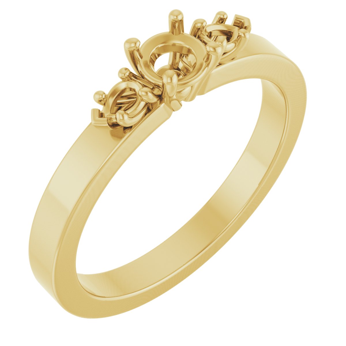 Three-Stone Engagement Ring