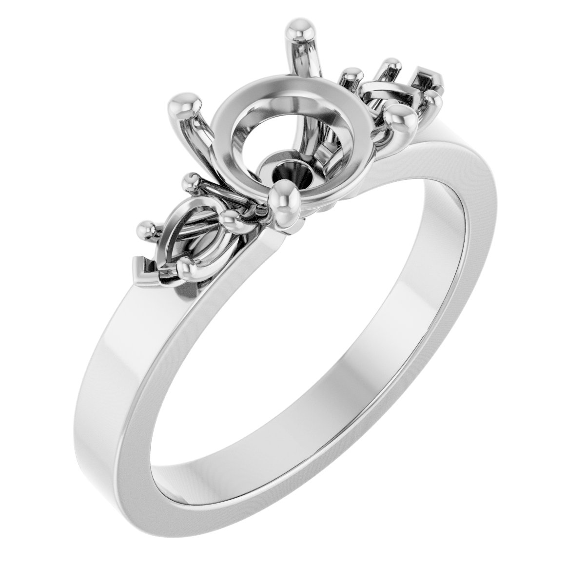 Three-Stone Engagement Ring