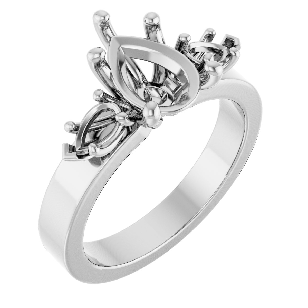 Three-Stone Engagement Ring