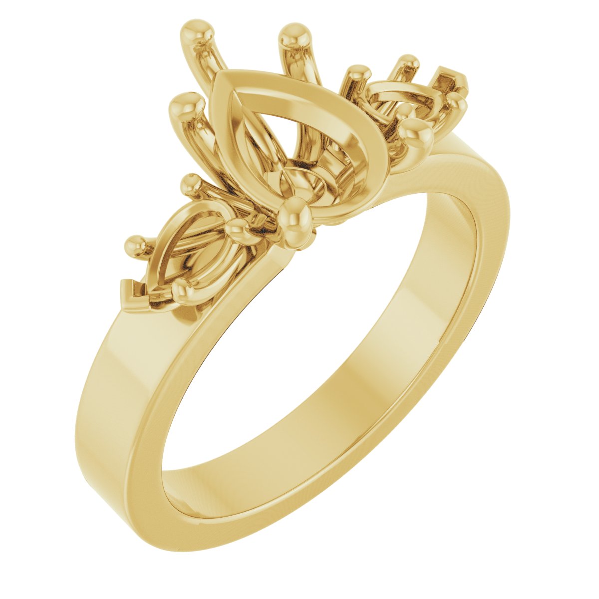 Three-Stone Engagement Ring