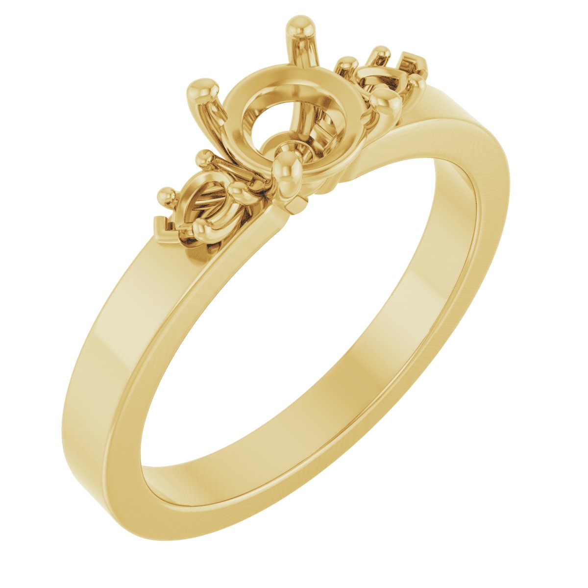 Three-Stone Engagement Ring