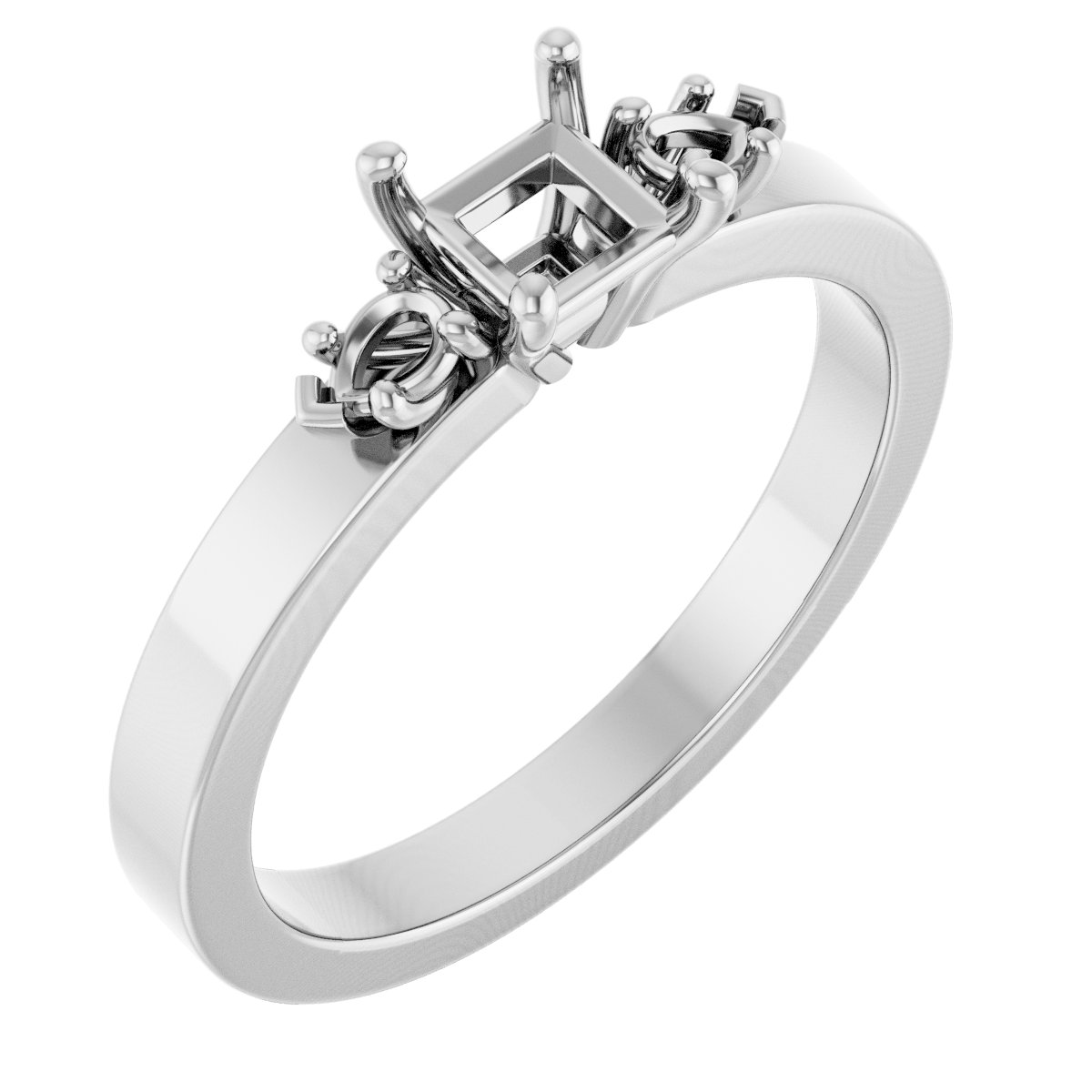 Three-Stone Engagement Ring