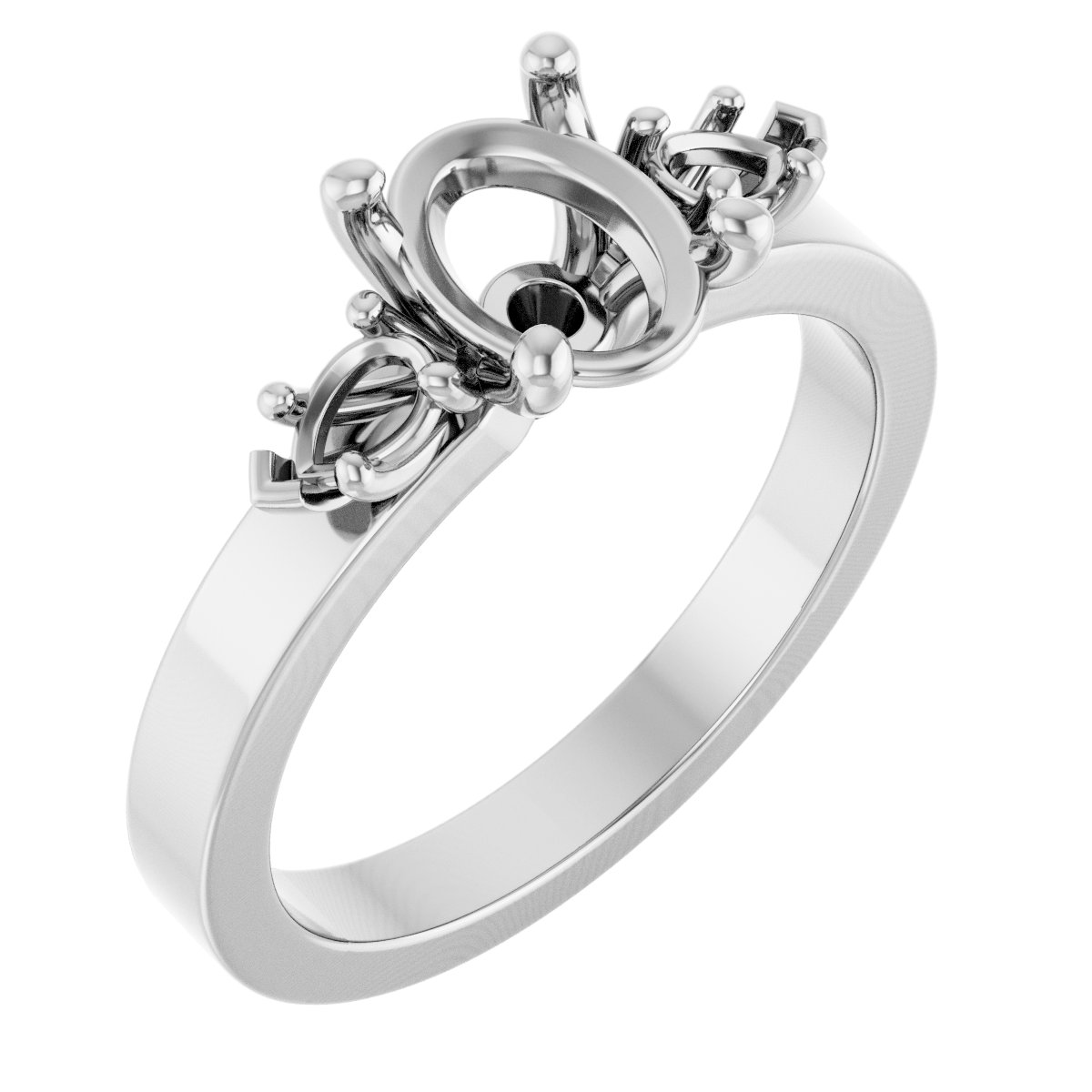 Three-Stone Engagement Ring