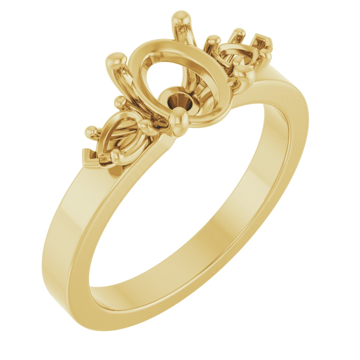Three-Stone Engagement Ring