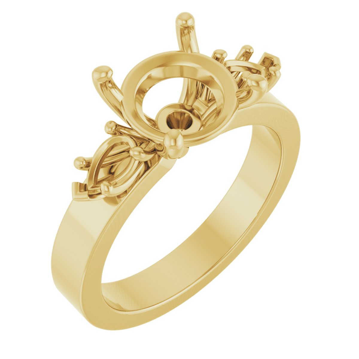 Three-Stone Engagement Ring
