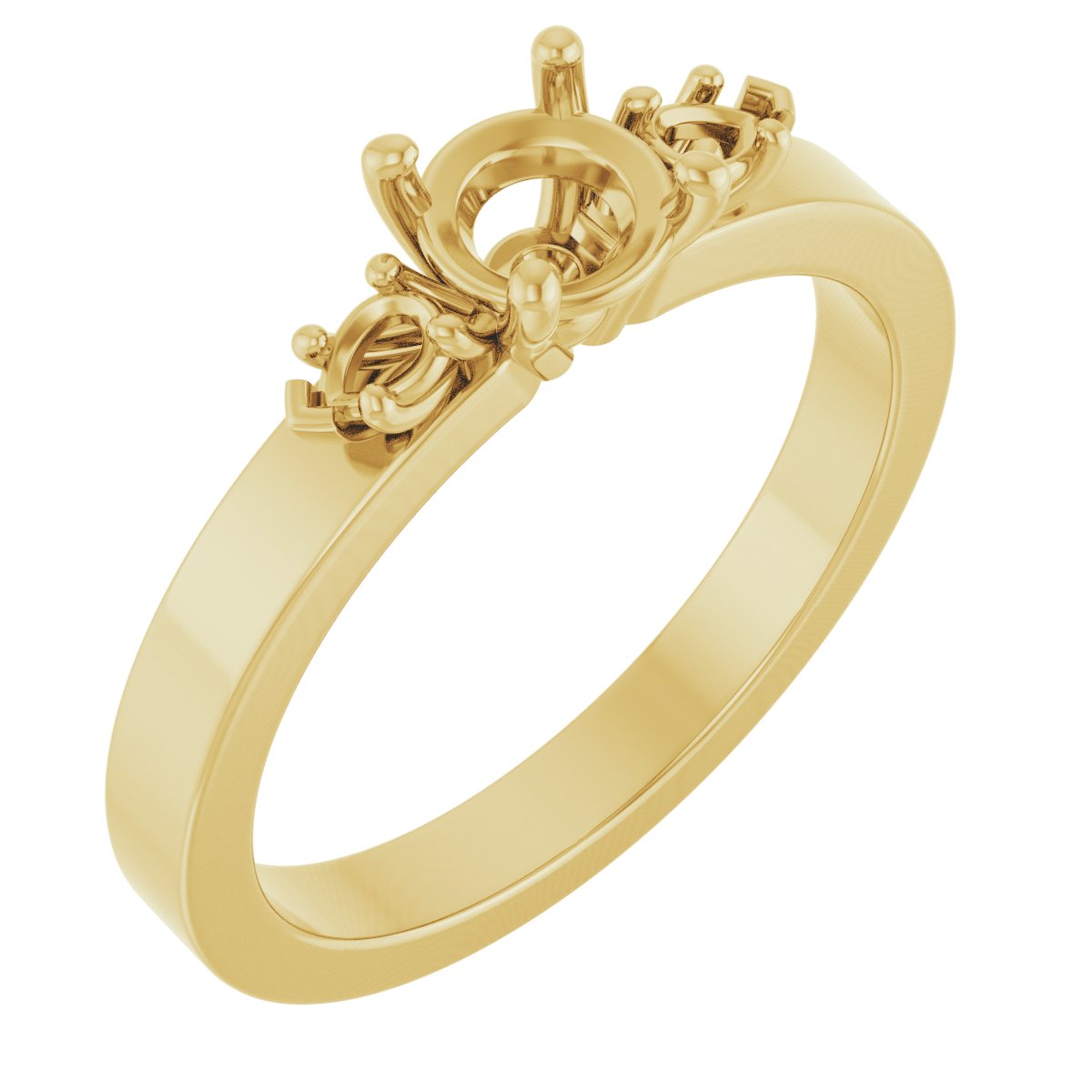 Three-Stone Engagement Ring
