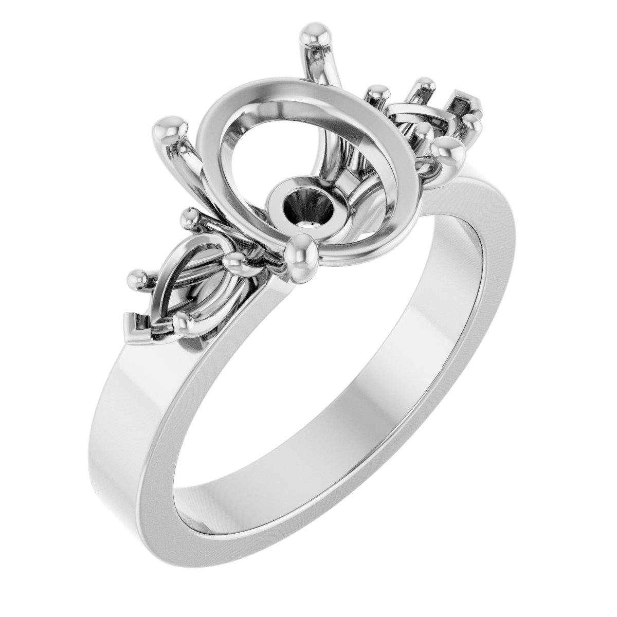 Three-Stone Engagement Ring