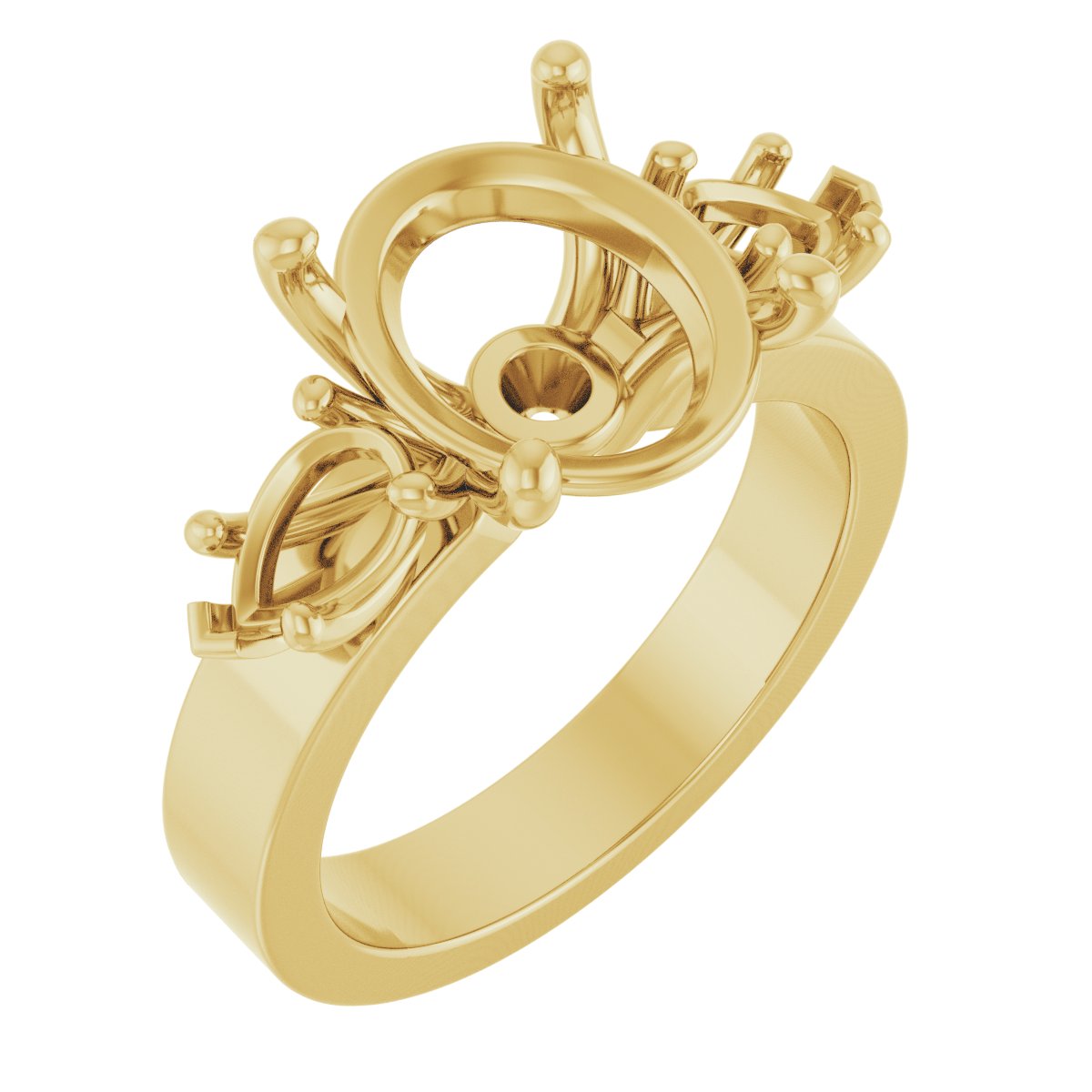 Three-Stone Engagement Ring