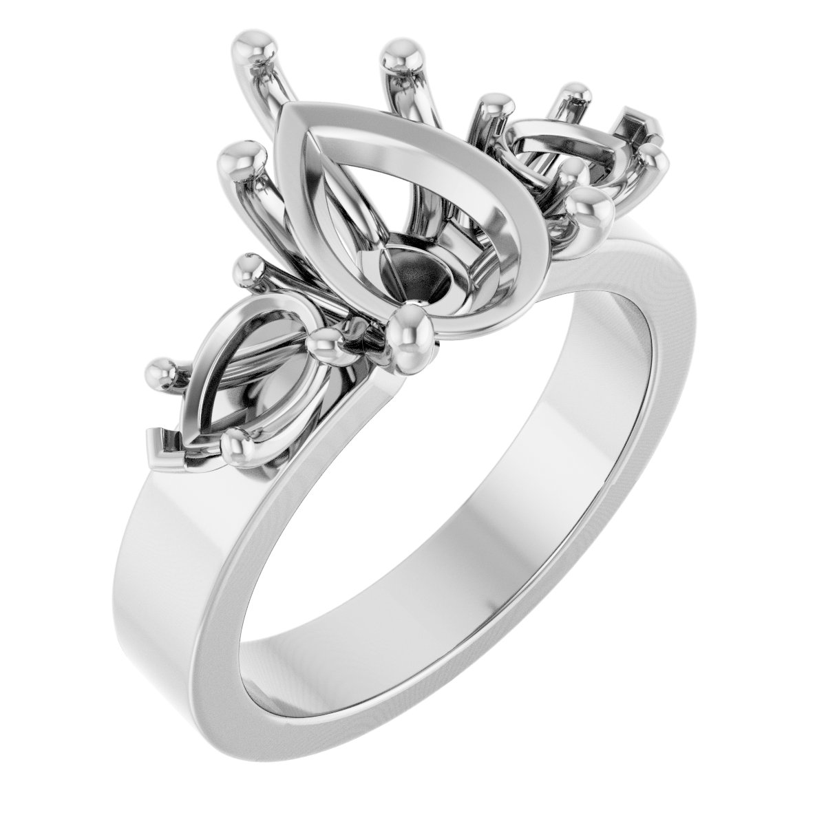 Three-Stone Engagement Ring