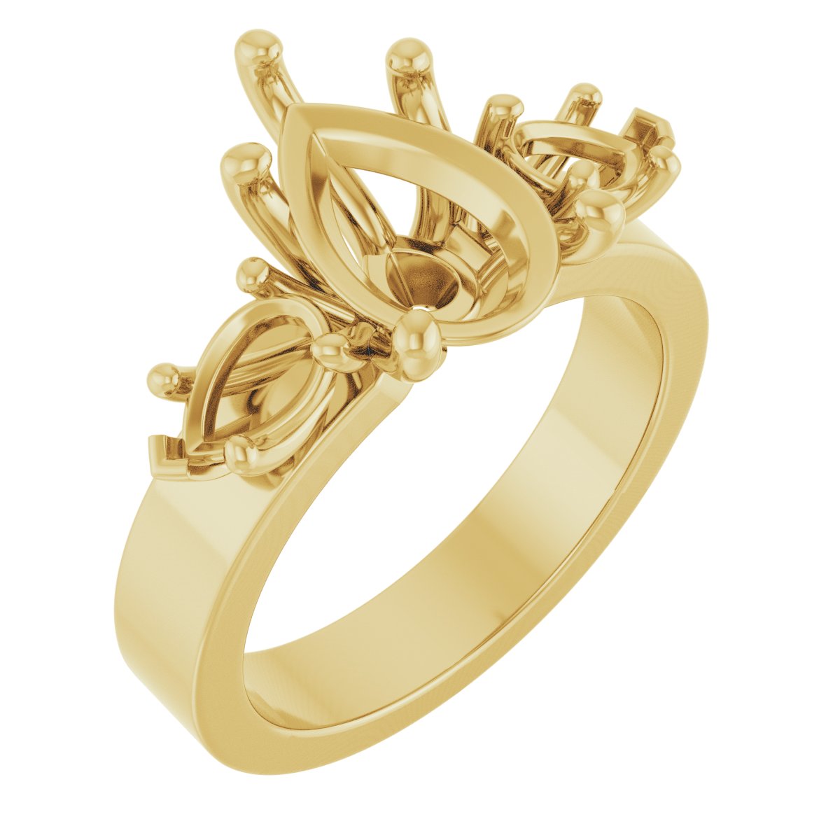 Three-Stone Engagement Ring
