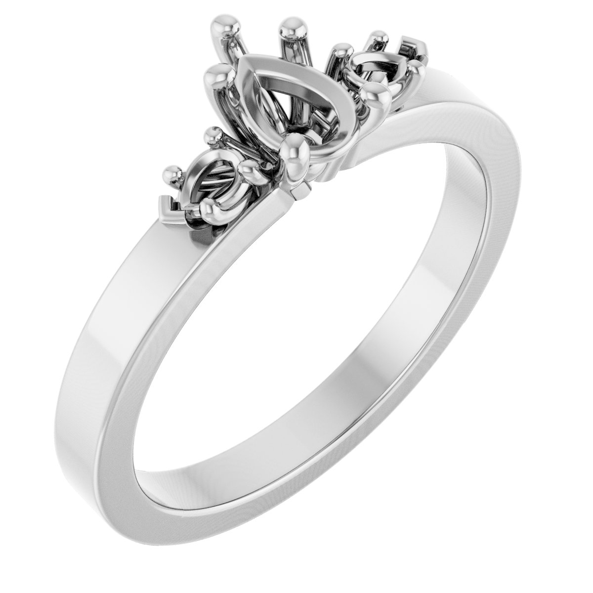 Three-Stone Engagement Ring