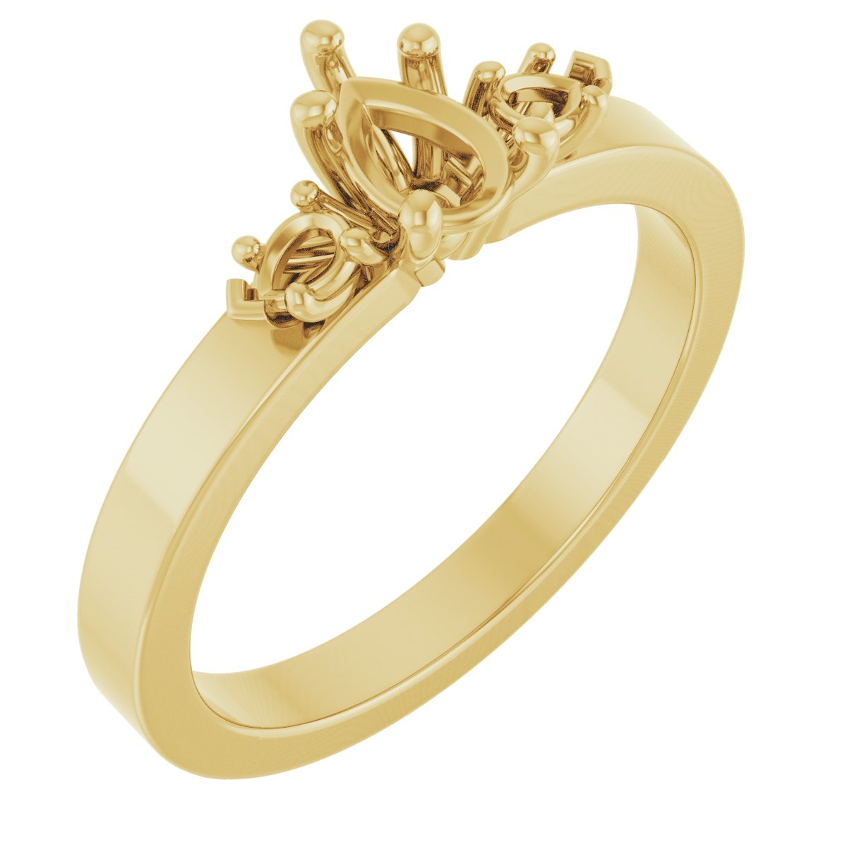 Three-Stone Engagement Ring