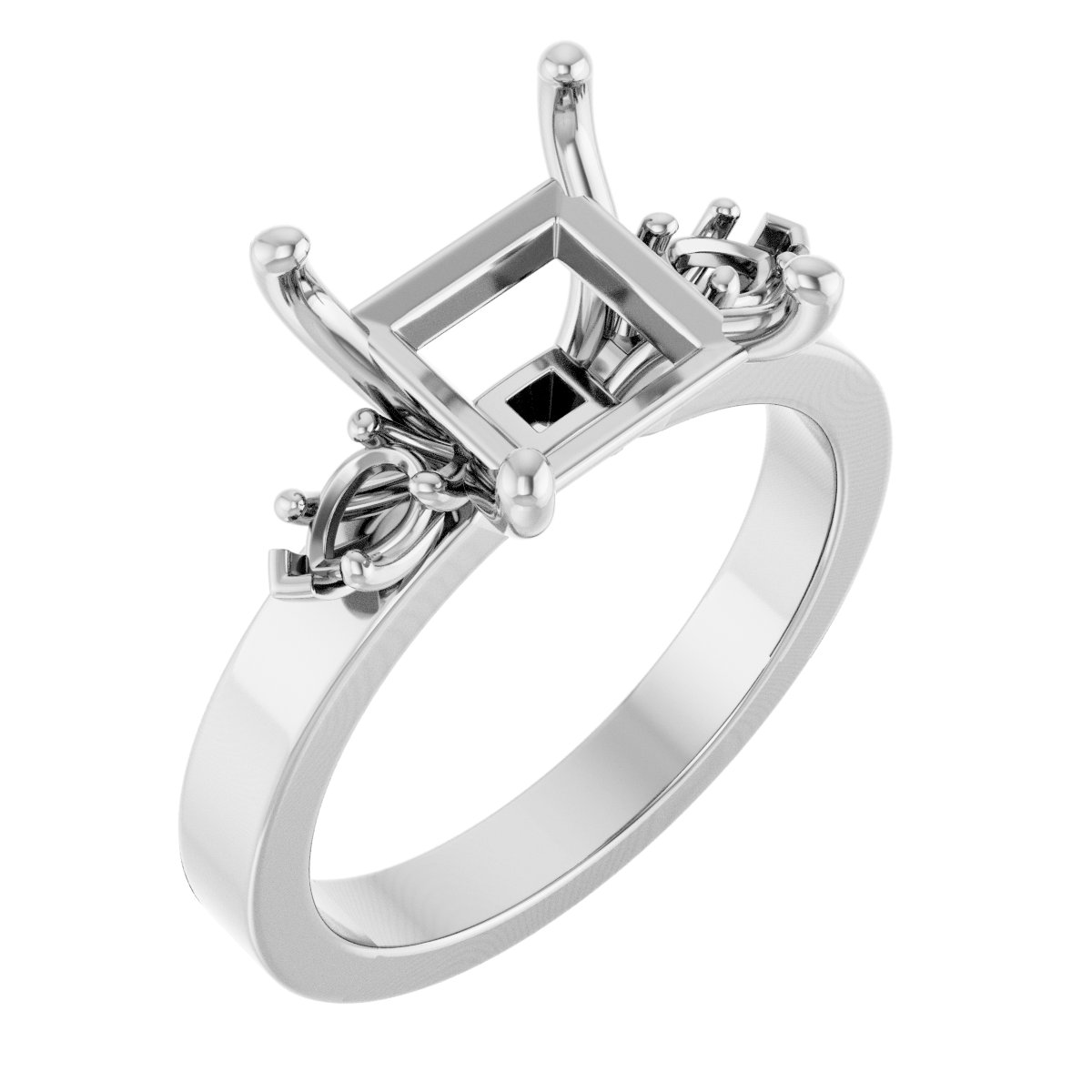 Three-Stone Engagement Ring