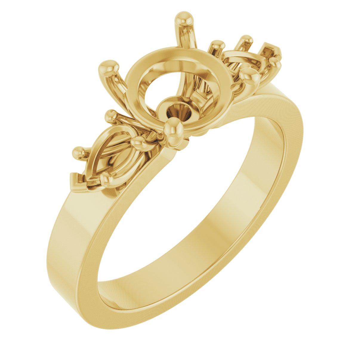 Three-Stone Engagement Ring