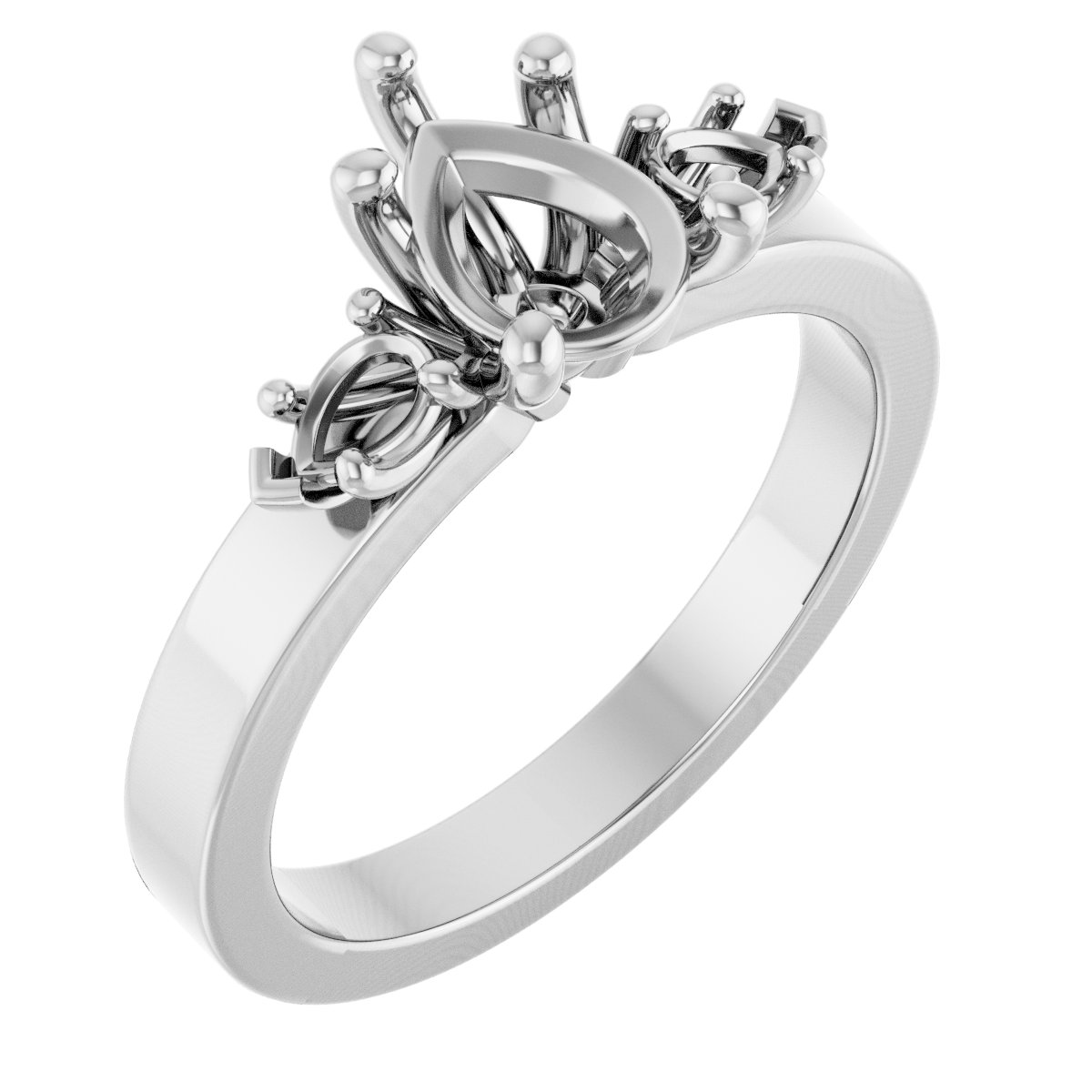 Three-Stone Engagement Ring