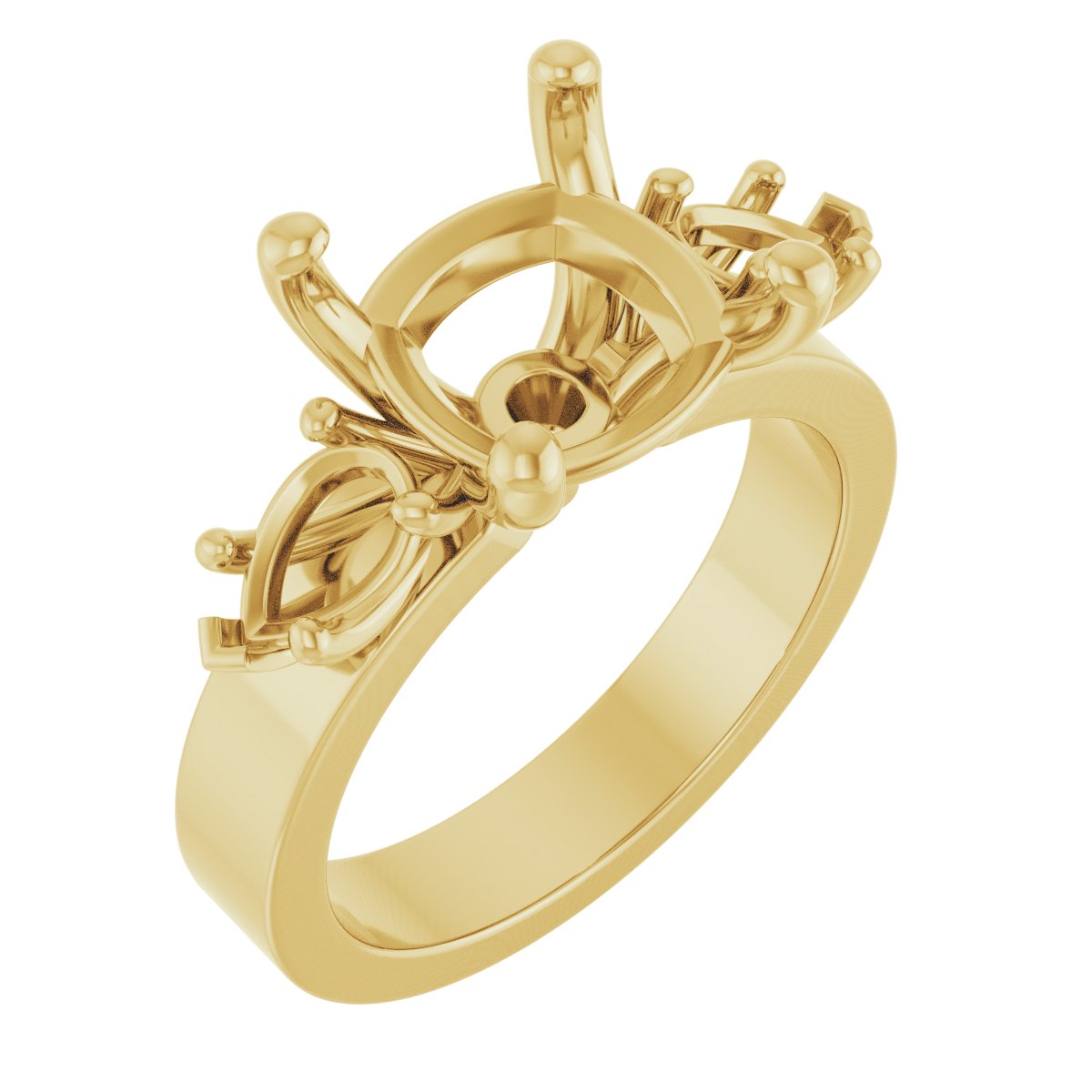 Three-Stone Engagement Ring