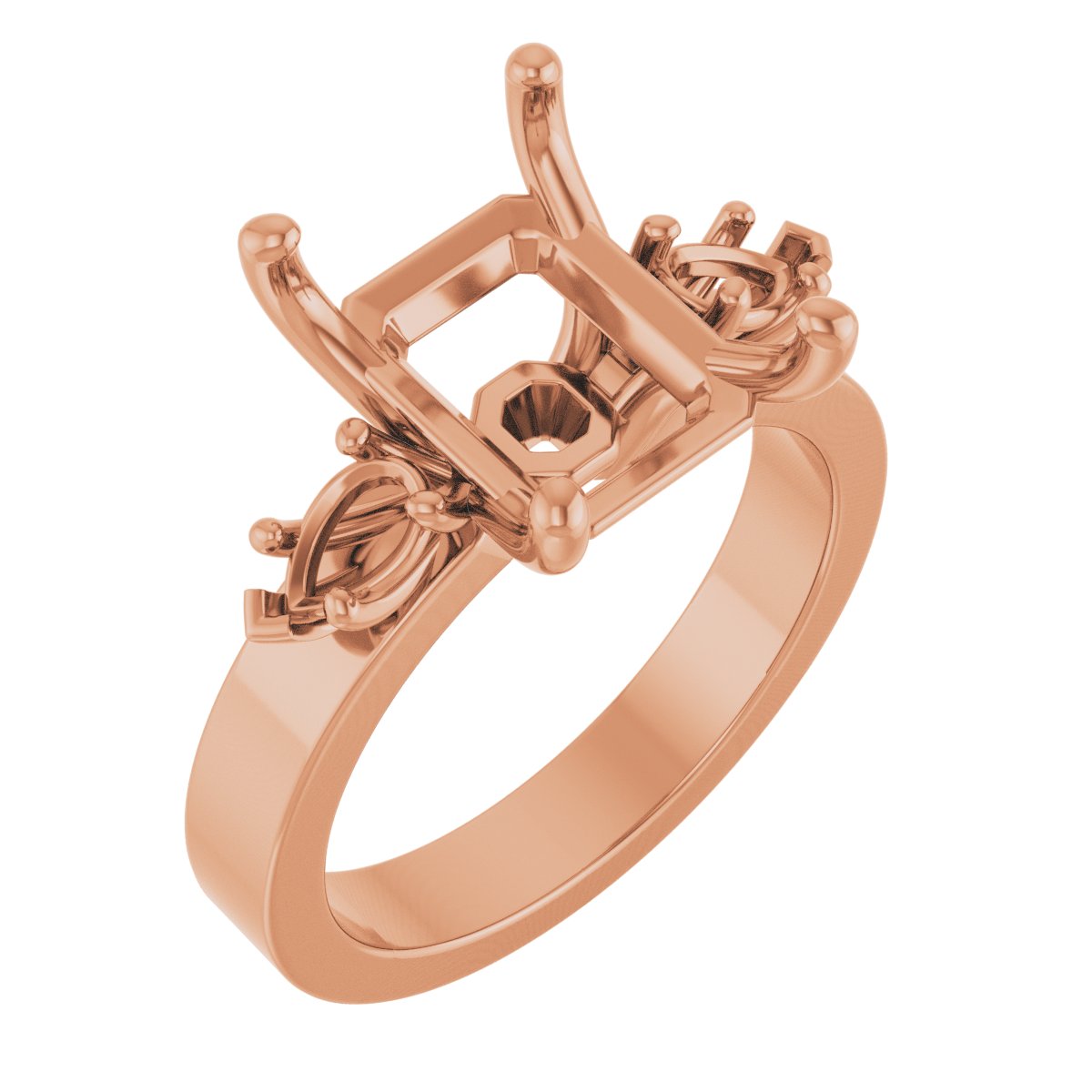 Three-Stone Engagement Ring