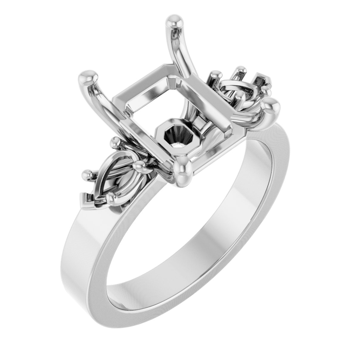 Three-Stone Engagement Ring