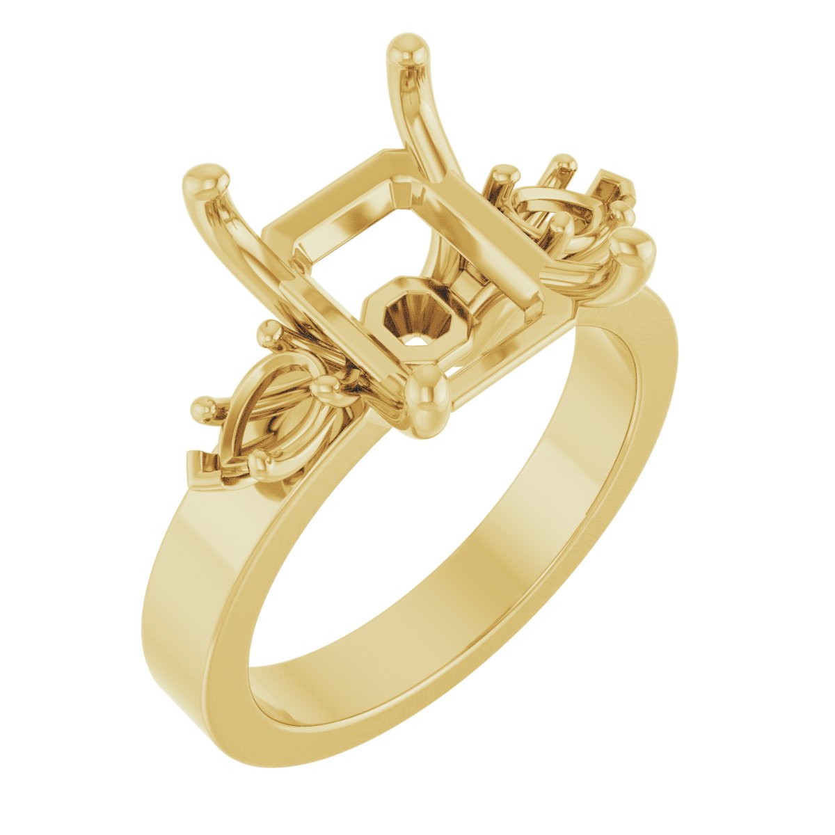Three-Stone Engagement Ring
