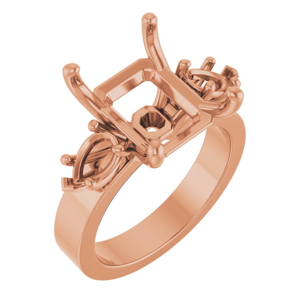 Three-Stone Engagement Ring