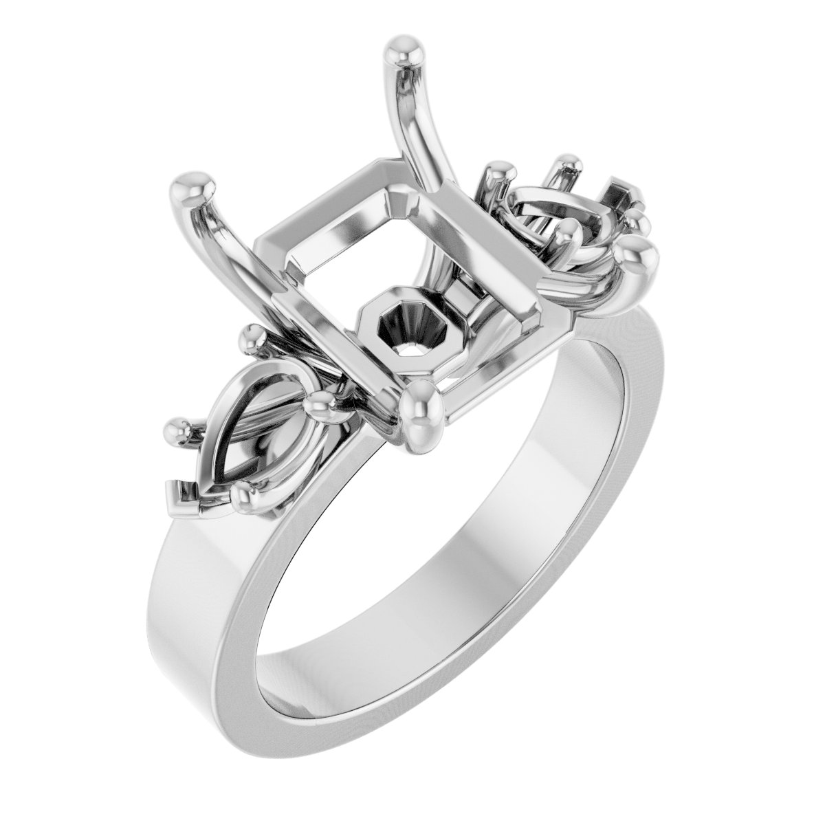 Three-Stone Engagement Ring