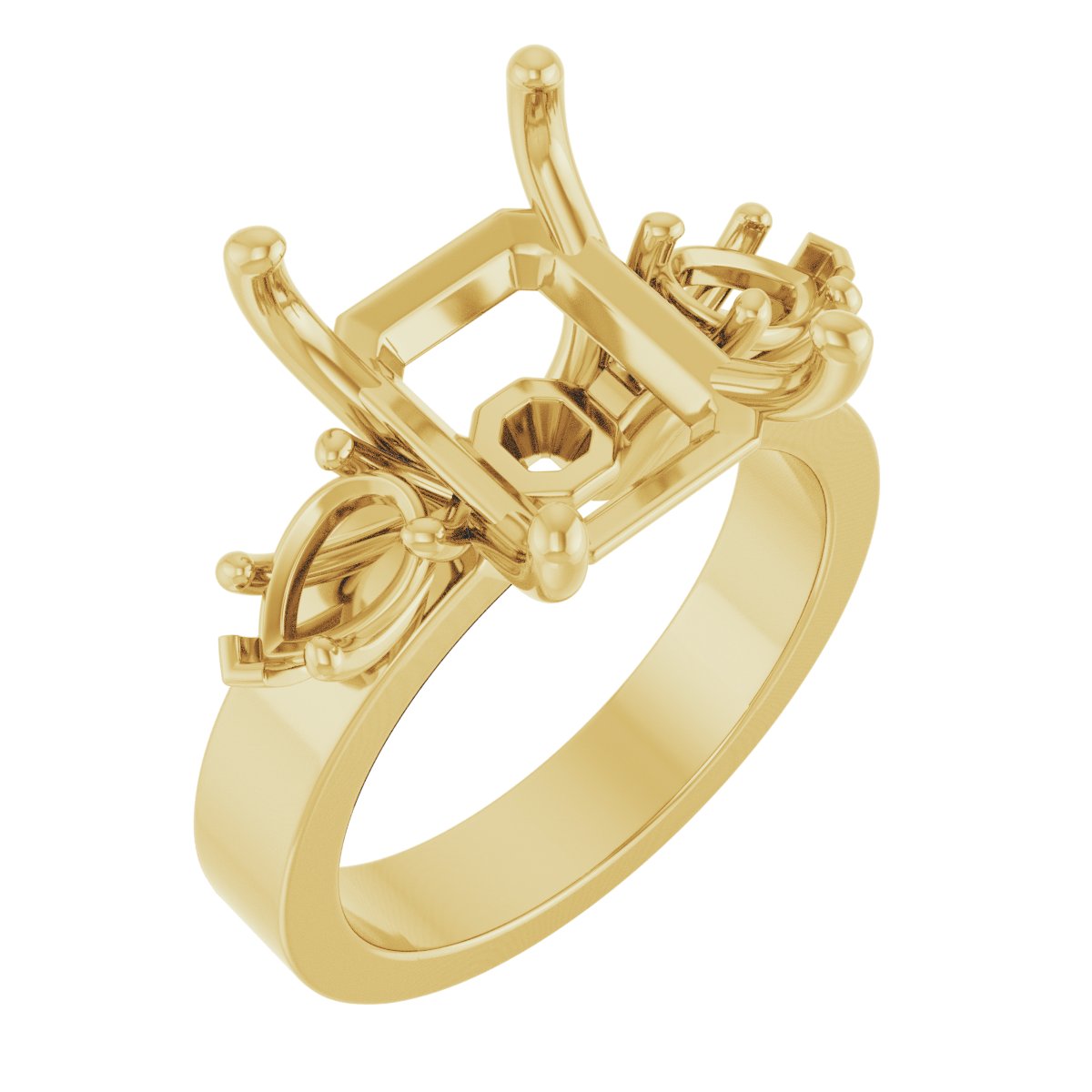 Three-Stone Engagement Ring