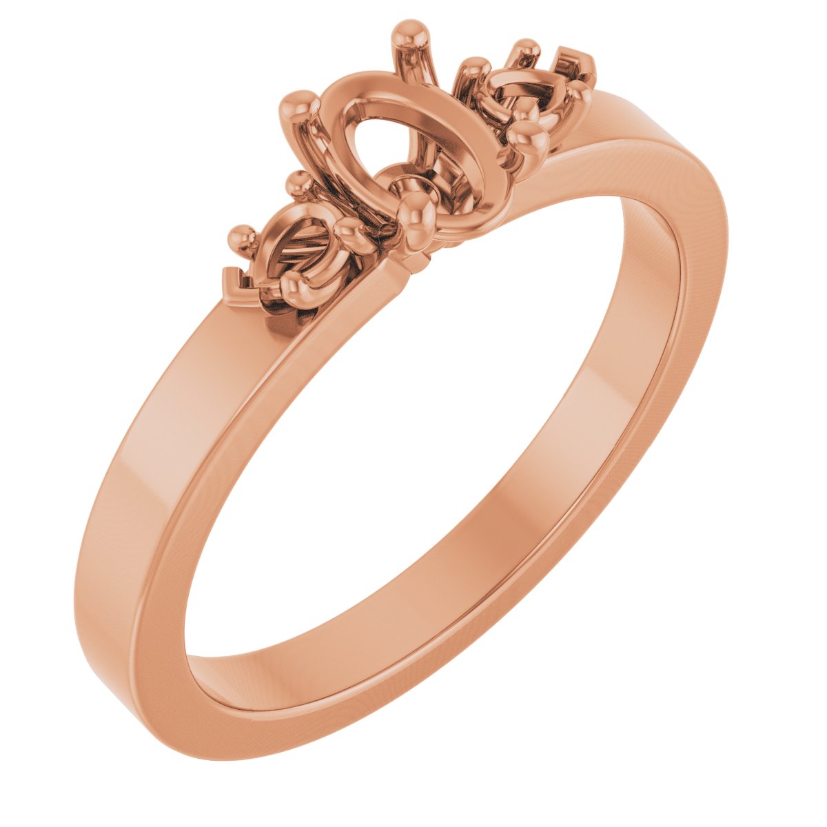 Three-Stone Engagement Ring