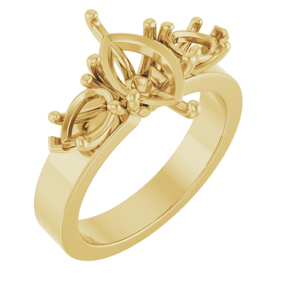 Three-Stone Engagement Ring