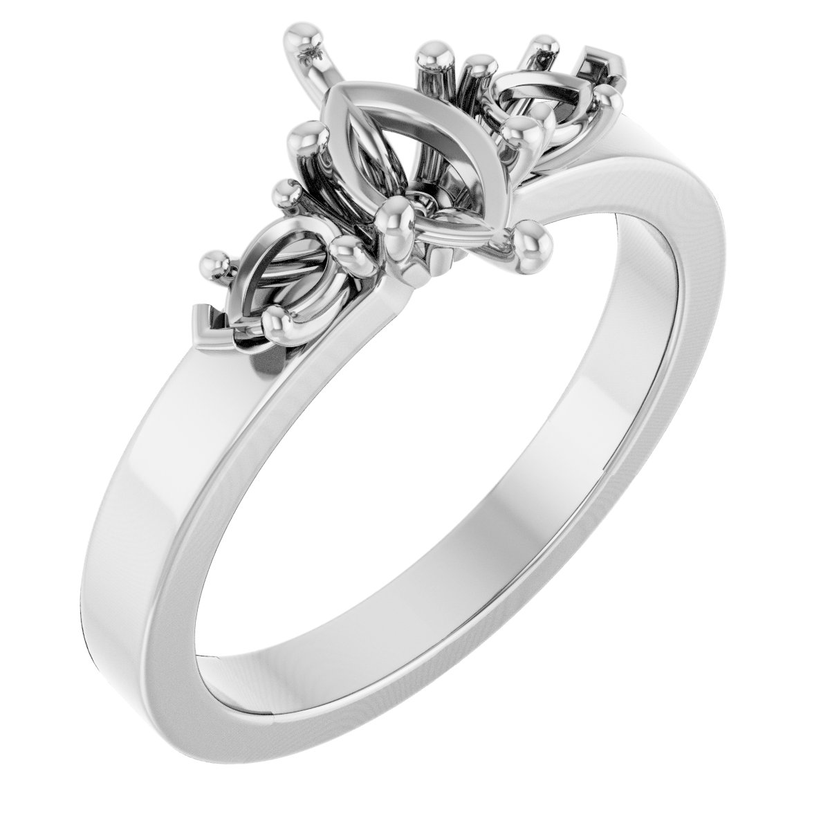 Three-Stone Engagement Ring