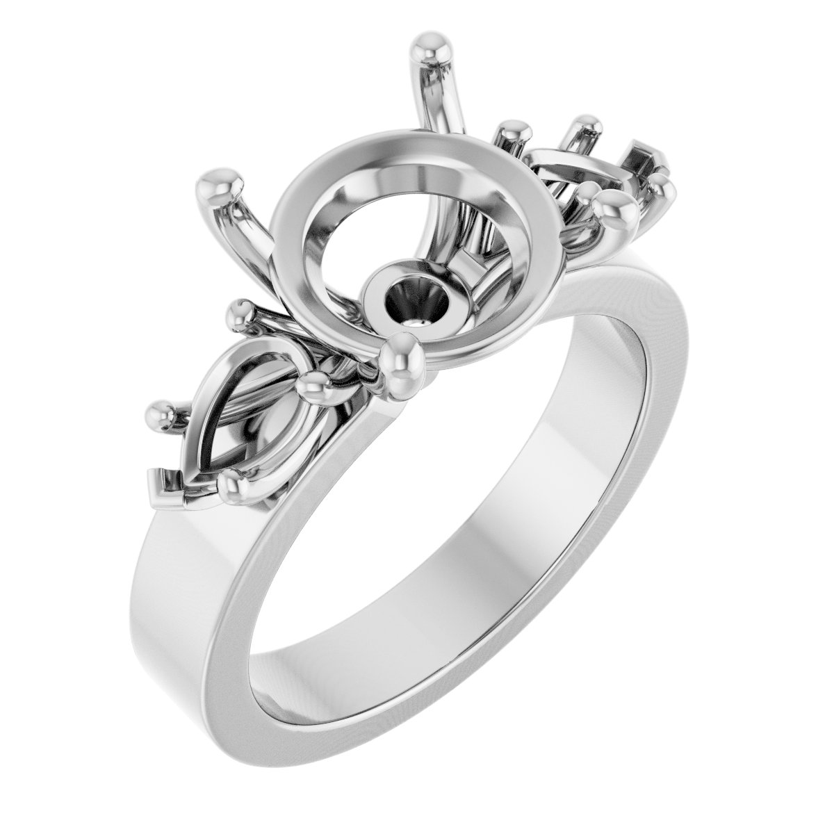Three-Stone Engagement Ring
