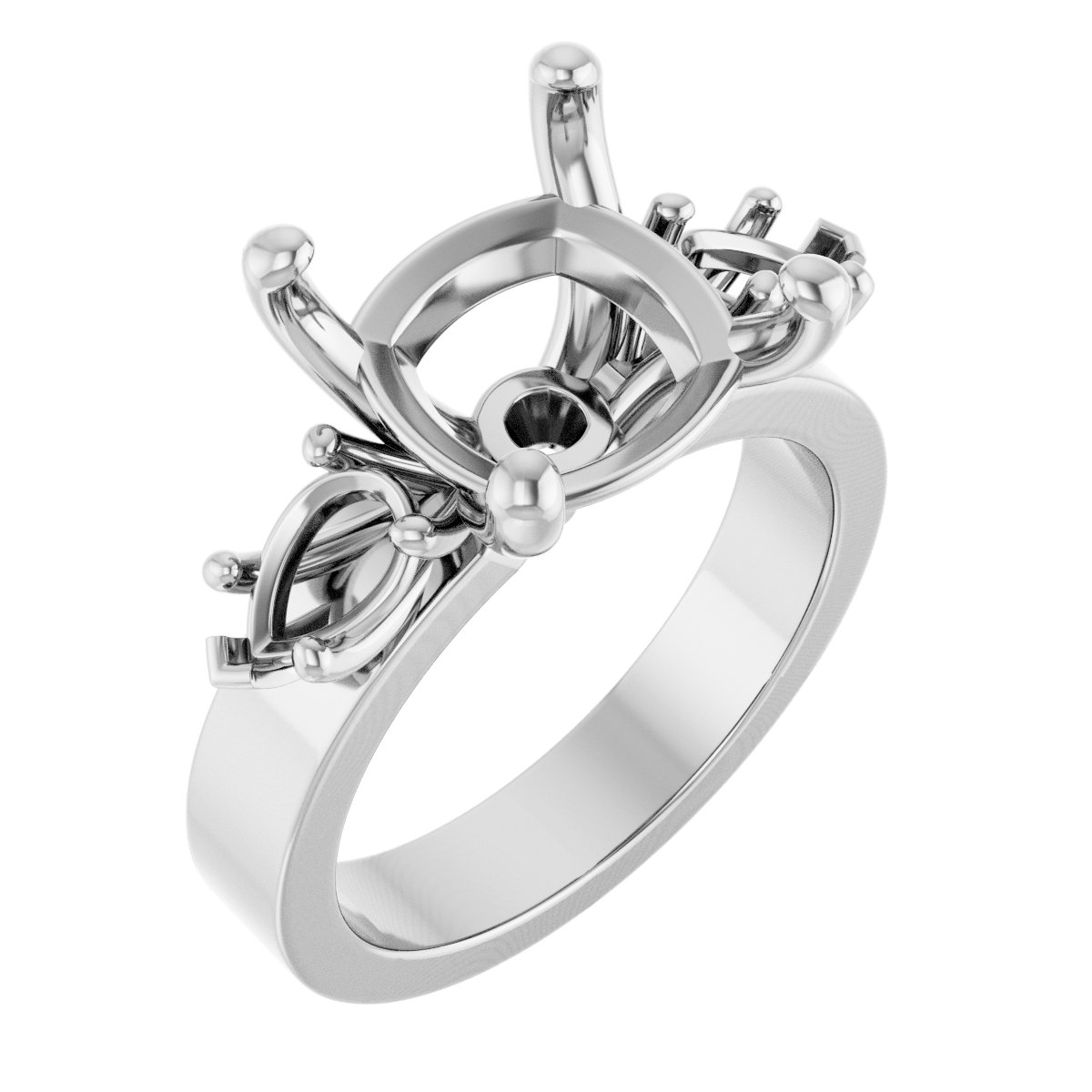 Three-Stone Engagement Ring