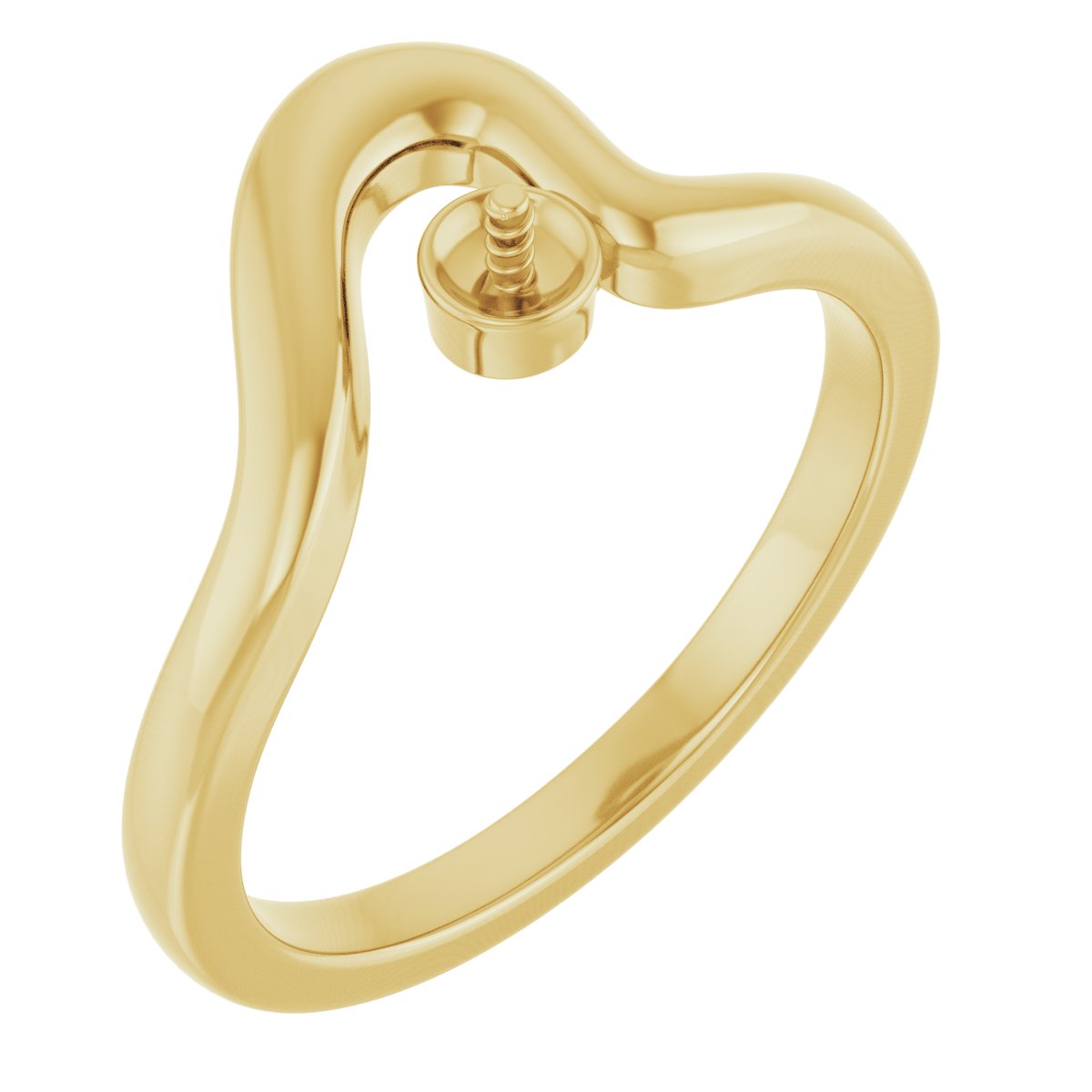 Freeform Pearl Ring
