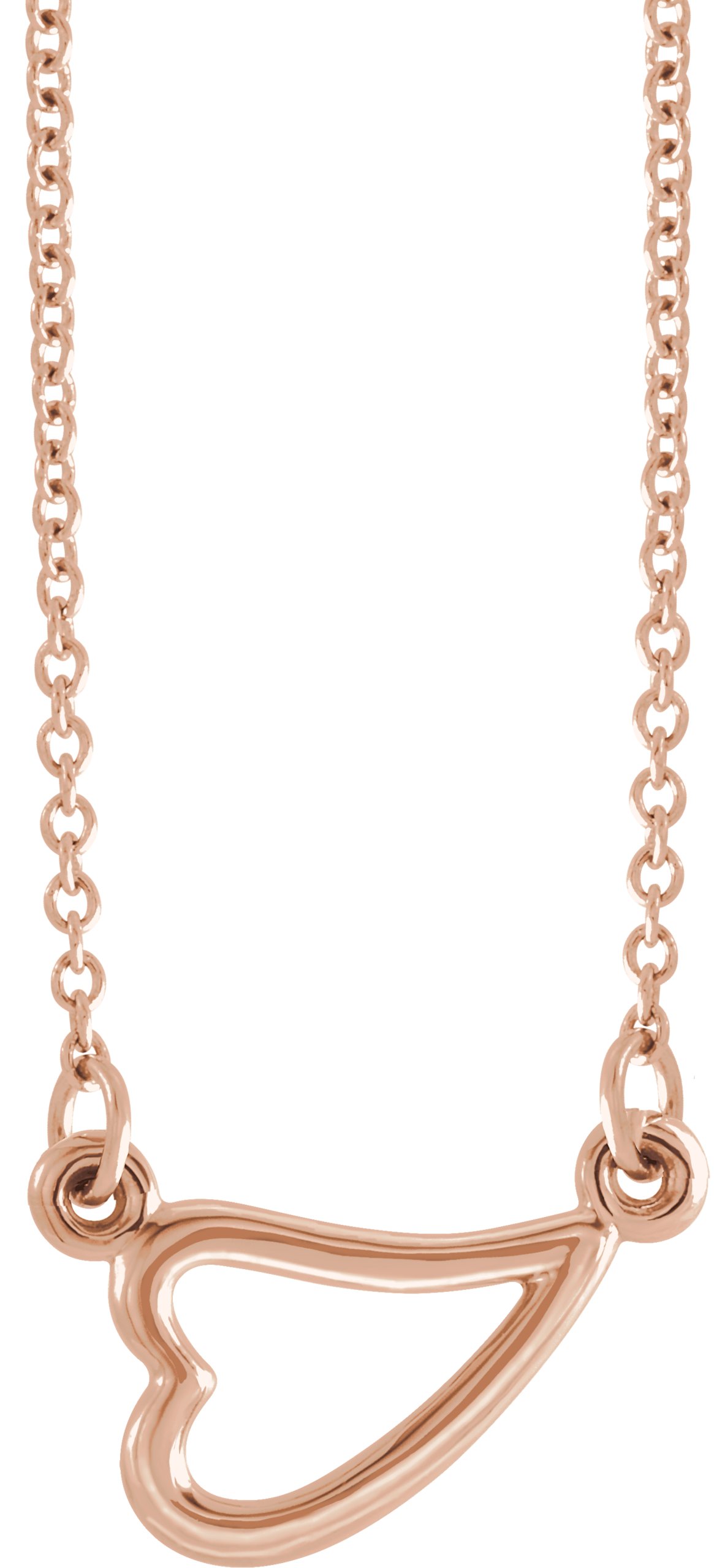 Adjustable Heart Necklace