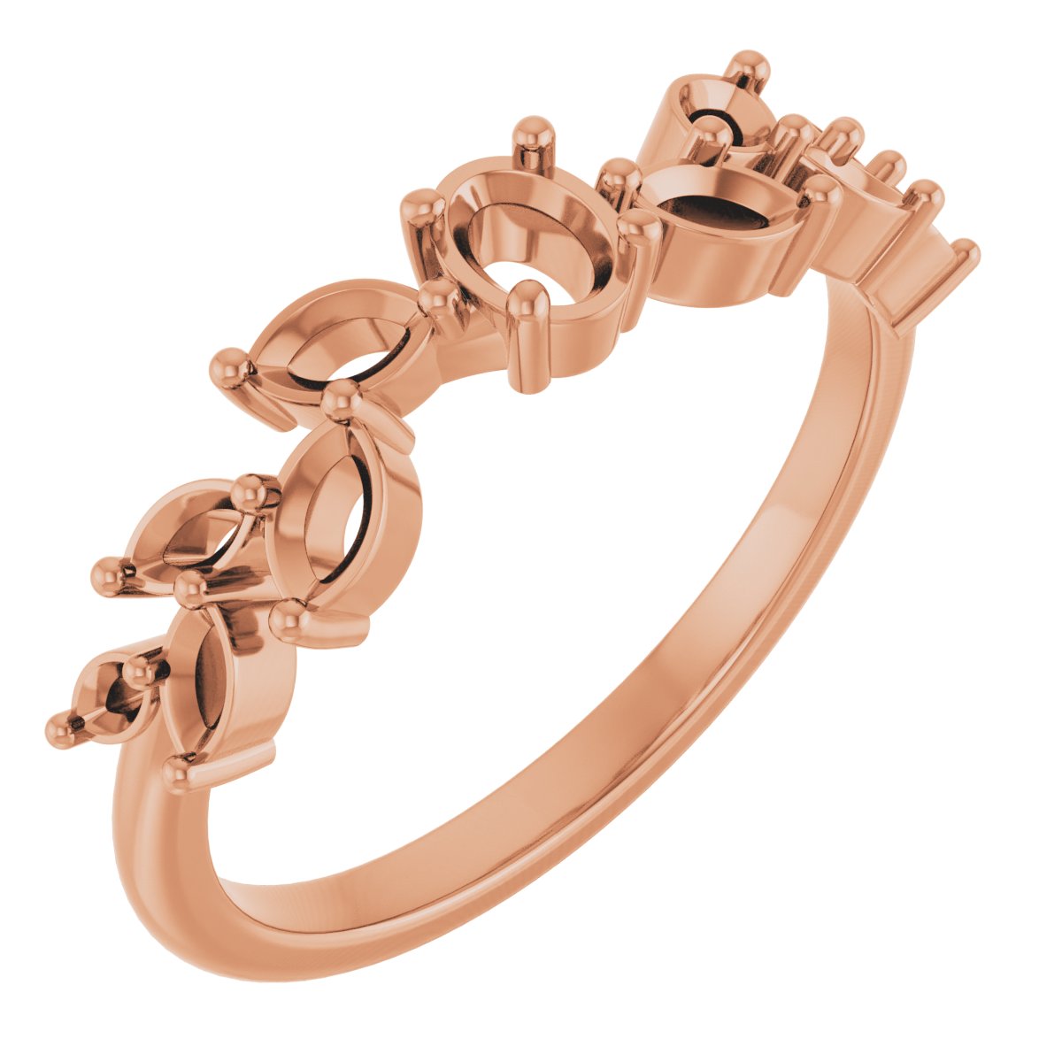 Accented Floral Ring