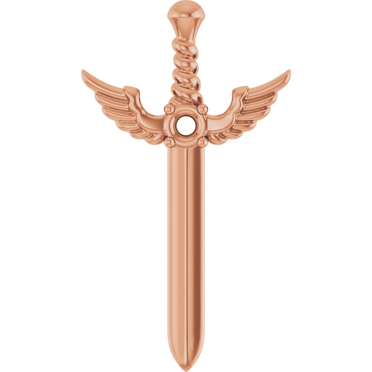 Accented Dagger Necklace or Pendant