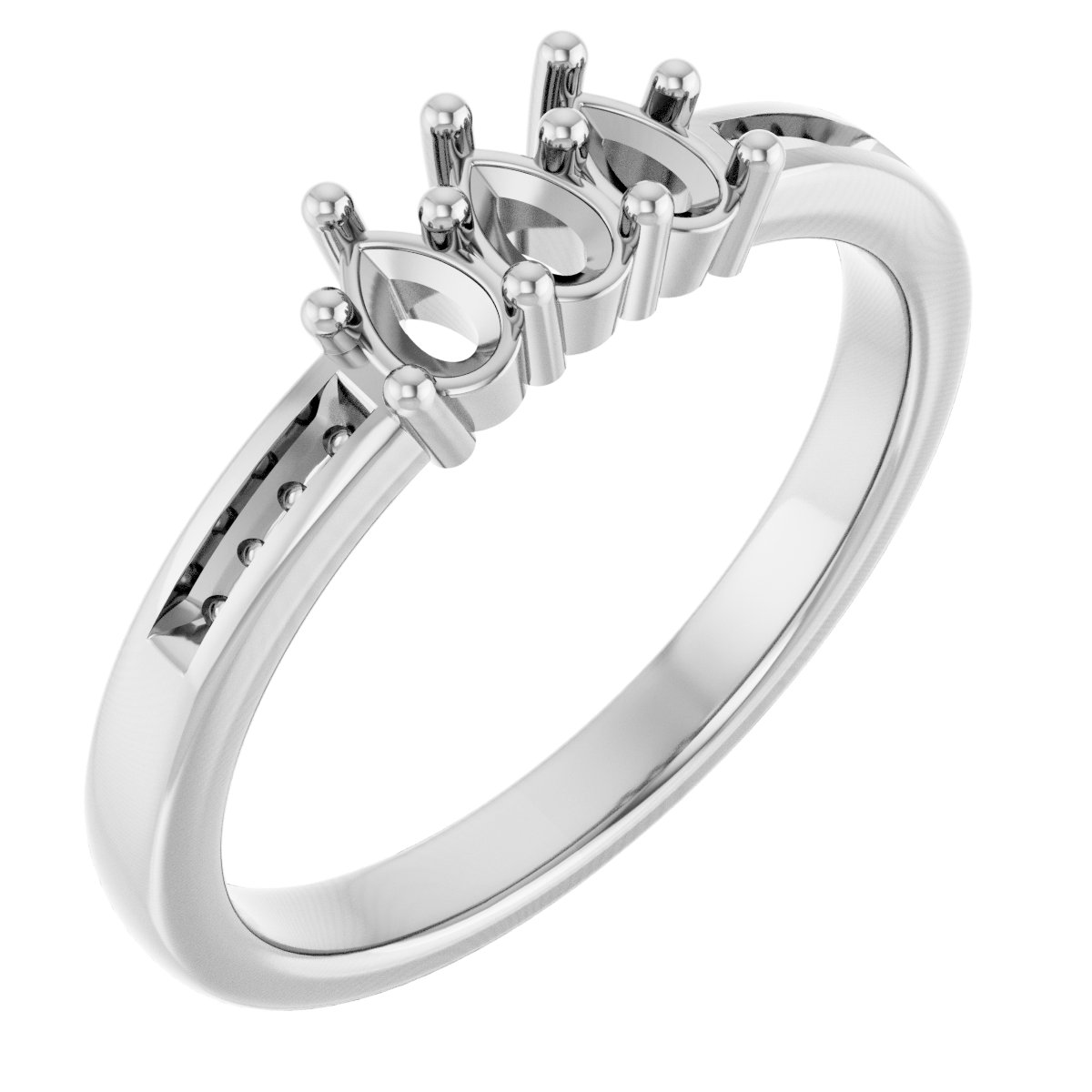 14k White Gold