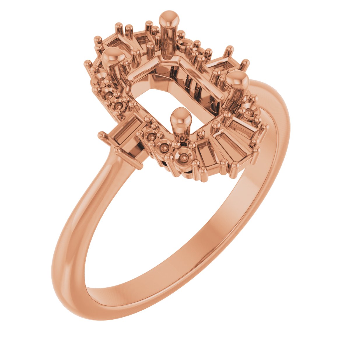 Halo-Style Engagement Ring or Band
