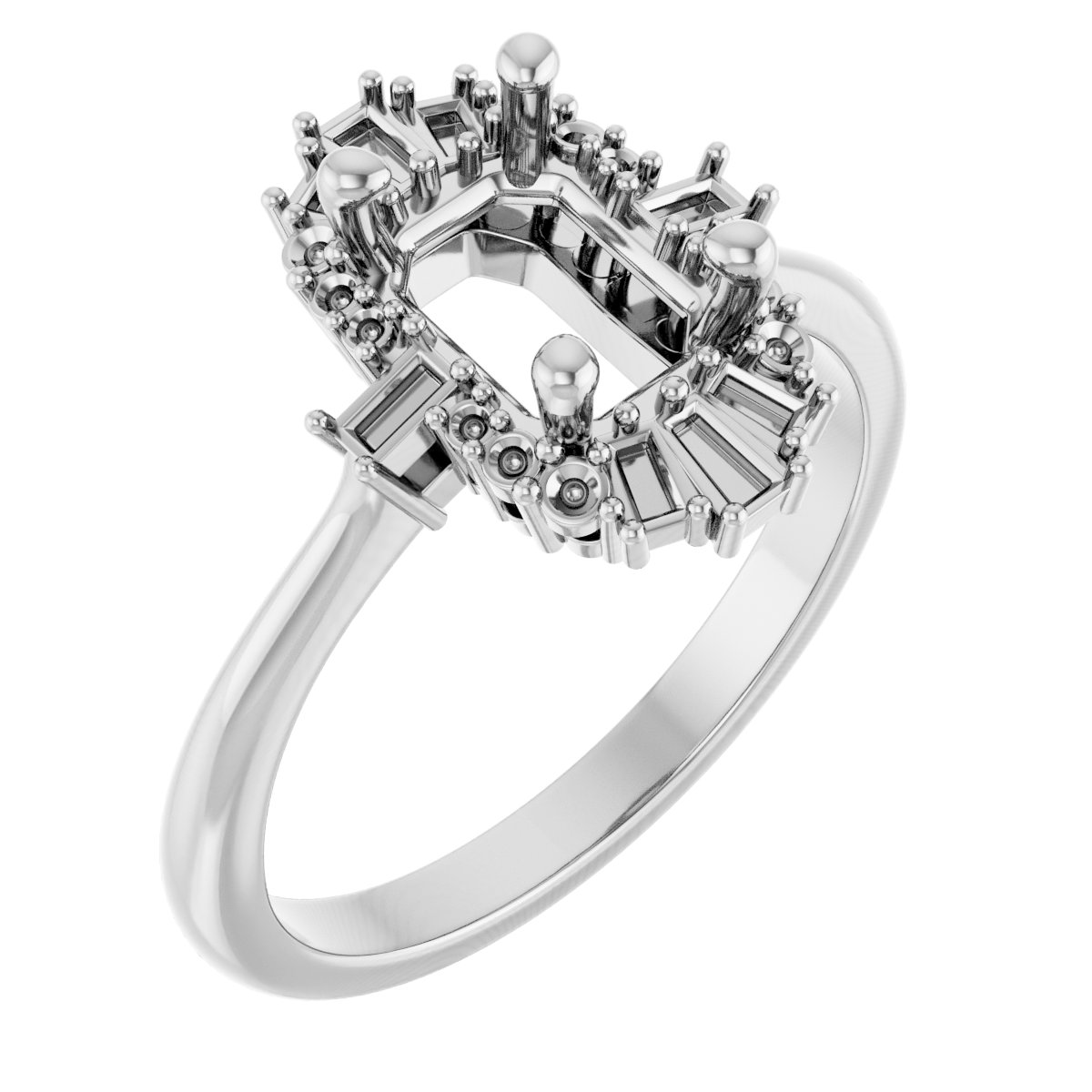 Halo-Style Engagement Ring or Band