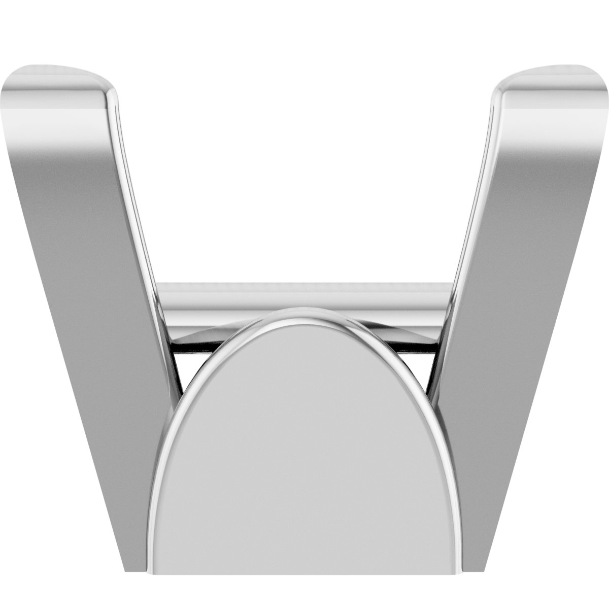 Contoured Base Shank Setting with Solder Pads