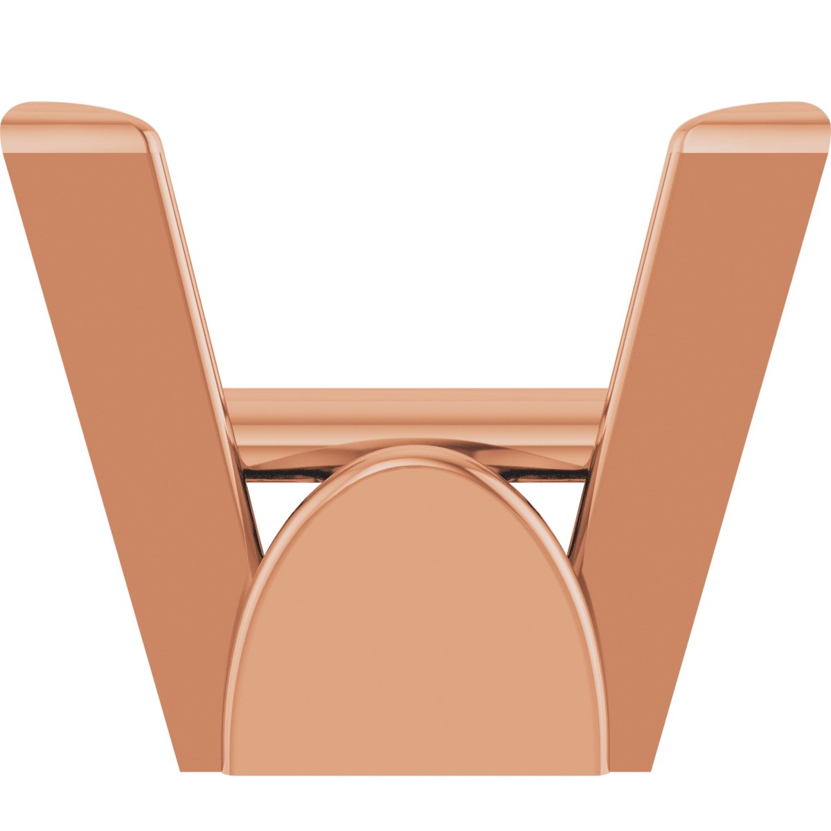 Contoured Base Shank Setting with Solder Pads