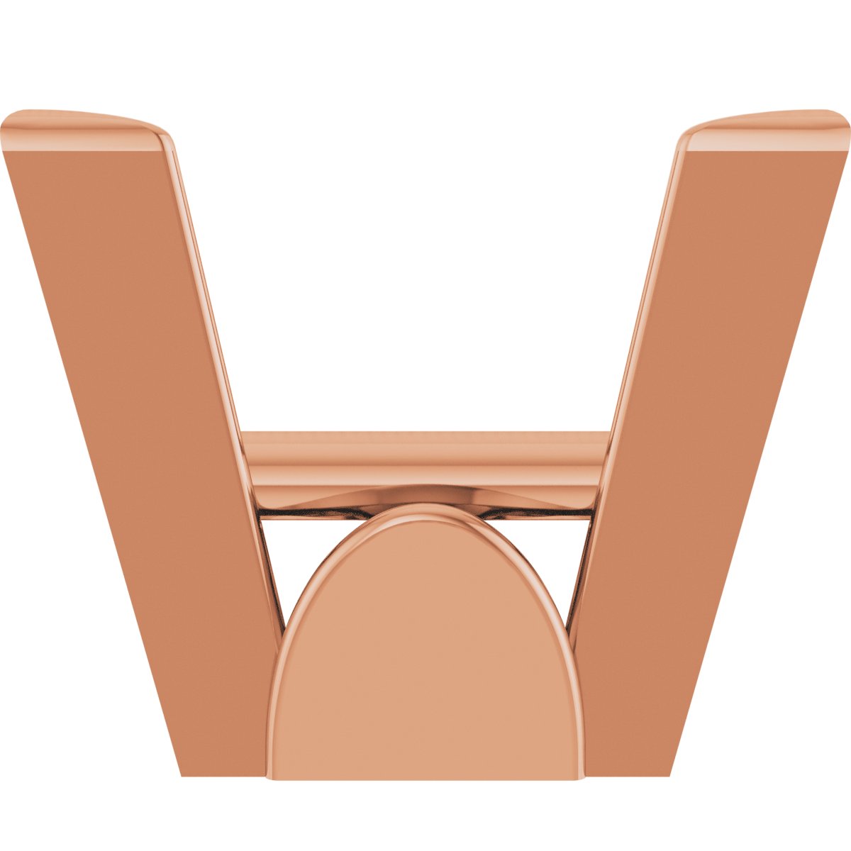 Contoured Base Shank Setting with Solder Pads