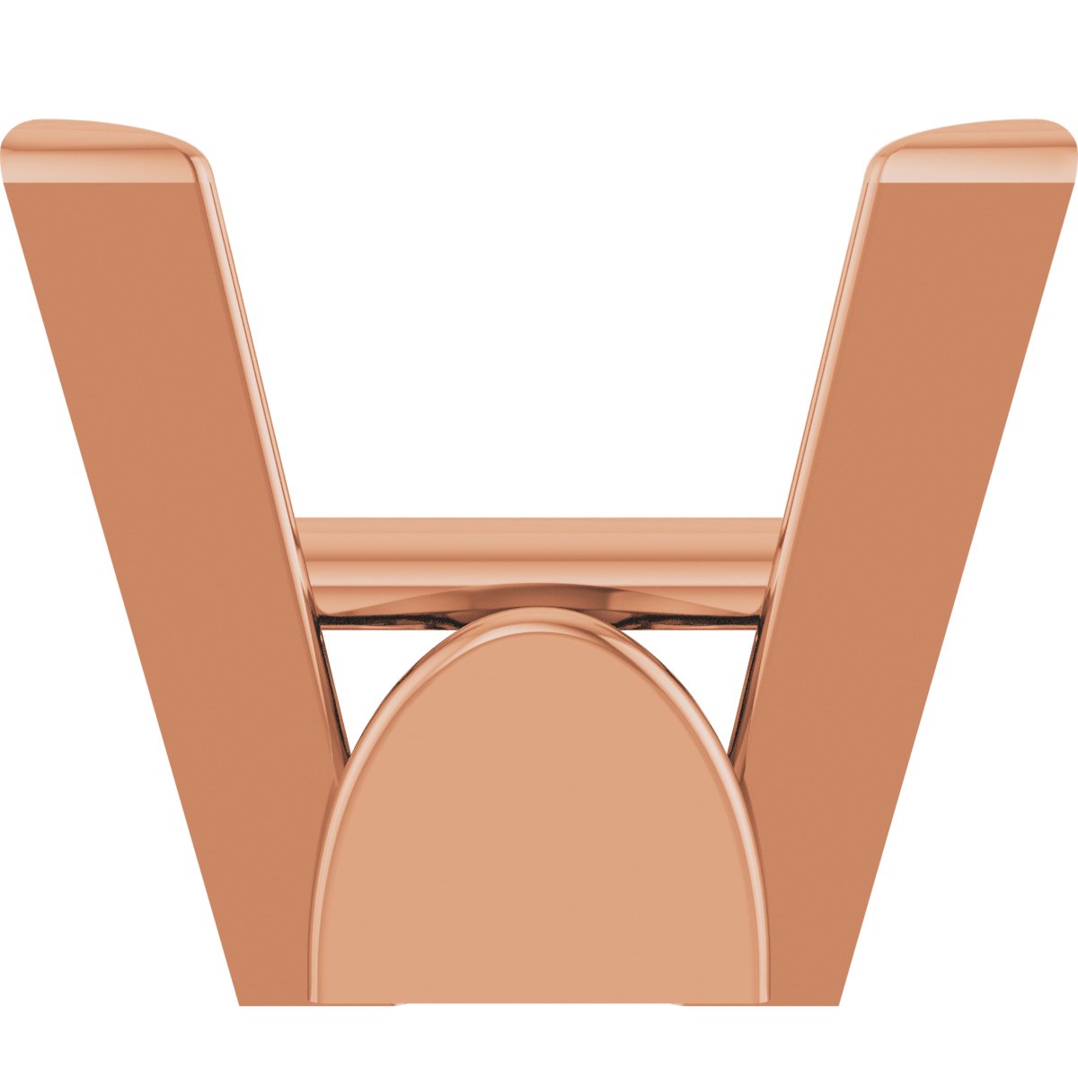 Contoured Base Shank Setting with Solder Pads
