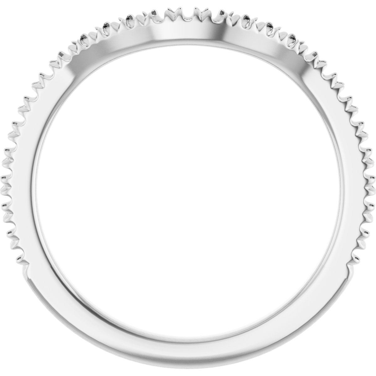 Band Mounting for 10 mm Cushion Ring view 2
