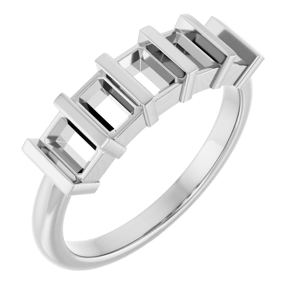 Five-Stone Anniversary Band
