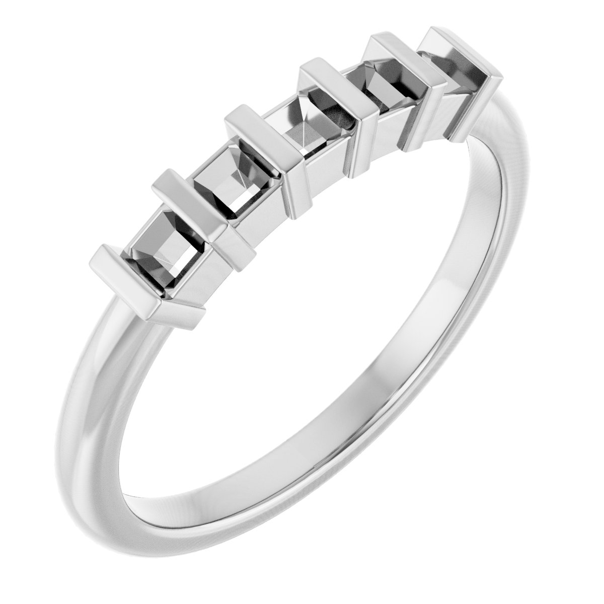 Five-Stone Anniversary Band