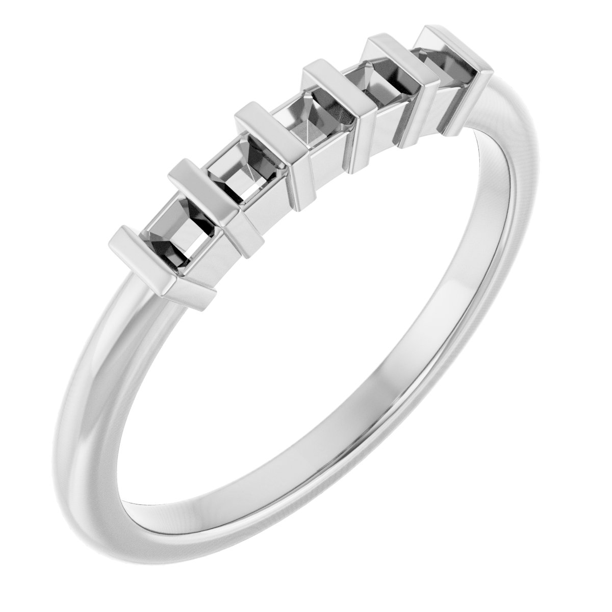 Five-Stone Anniversary Band