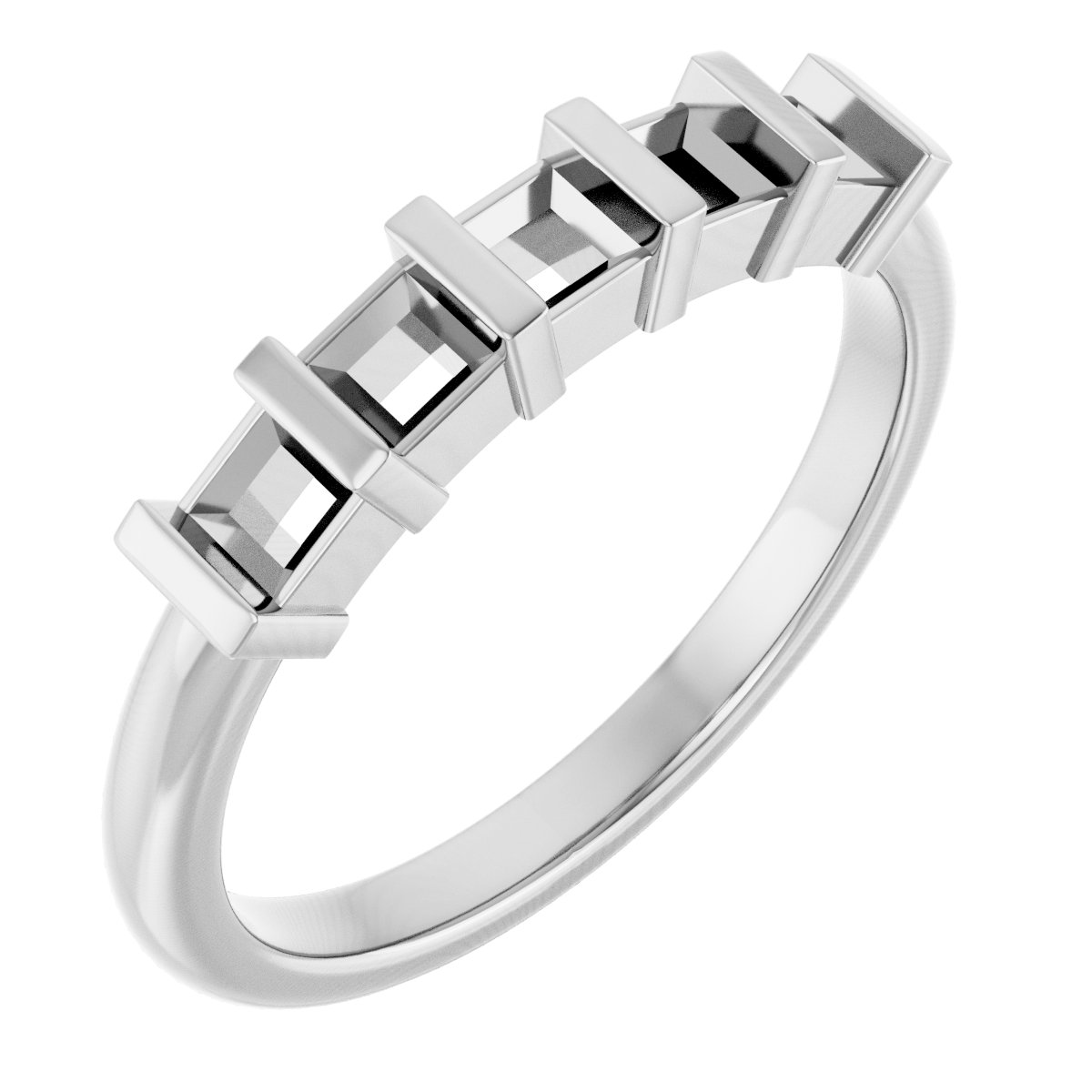 Five-Stone Anniversary Band