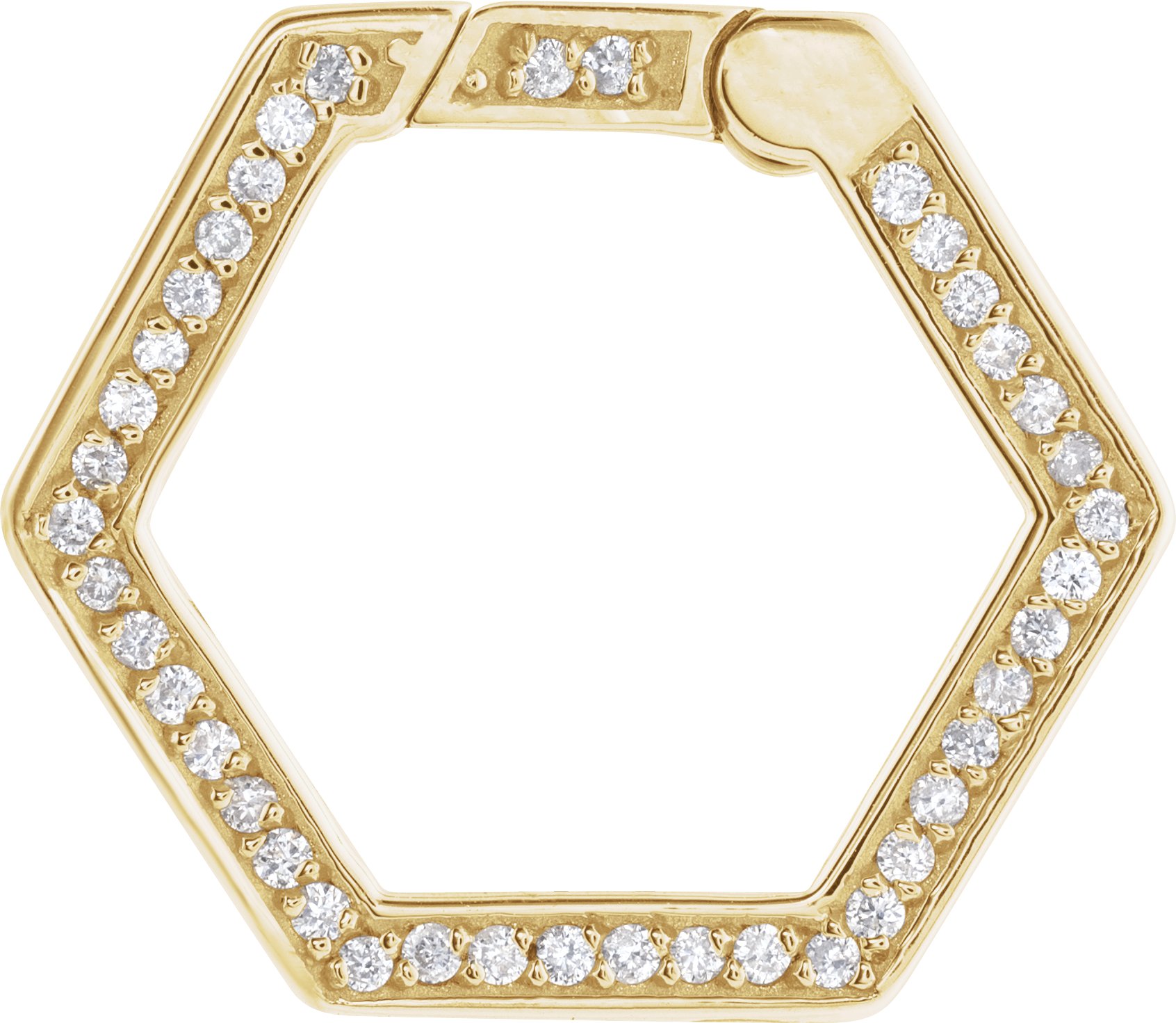 Accented Hinged Charm Bail