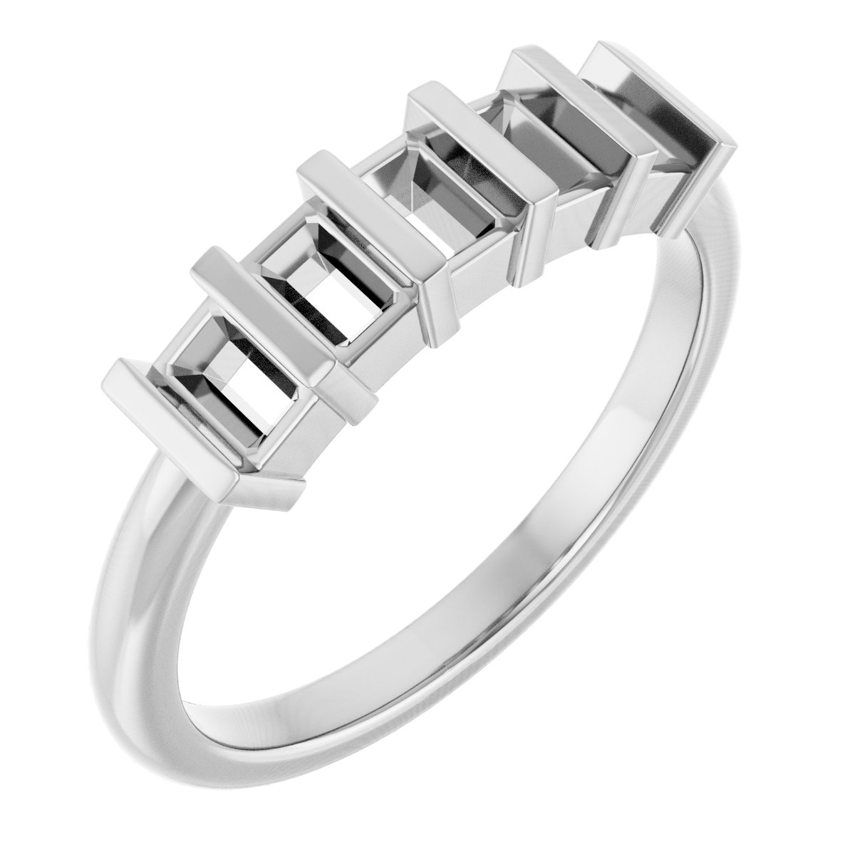 Five-Stone Anniversary Band