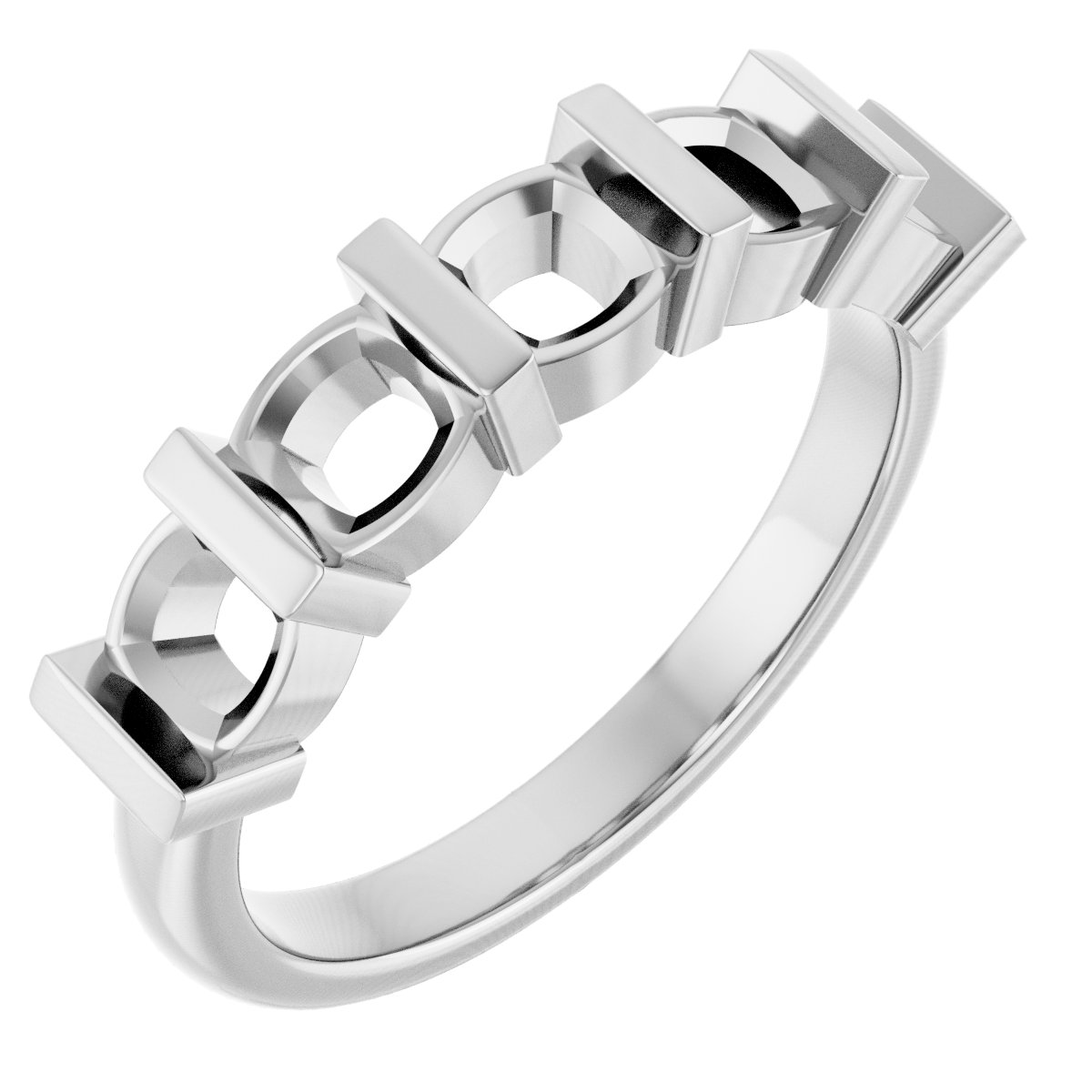 Five-Stone Anniversary Band